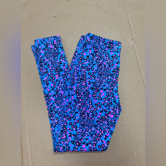 Lilly Pulitzer Other - Lilly Pulitzer Luxletic Blue and Pink Patterned Wear